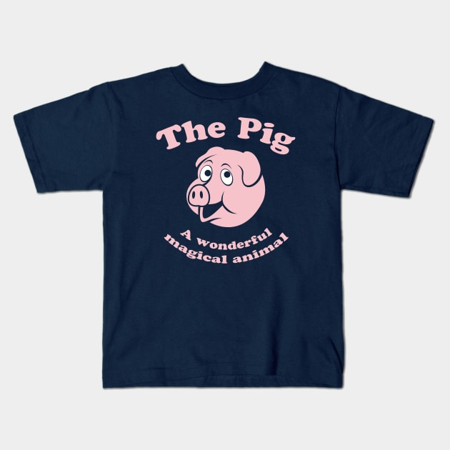 The Pig Kids T-Shirt by robotrobotROBOT